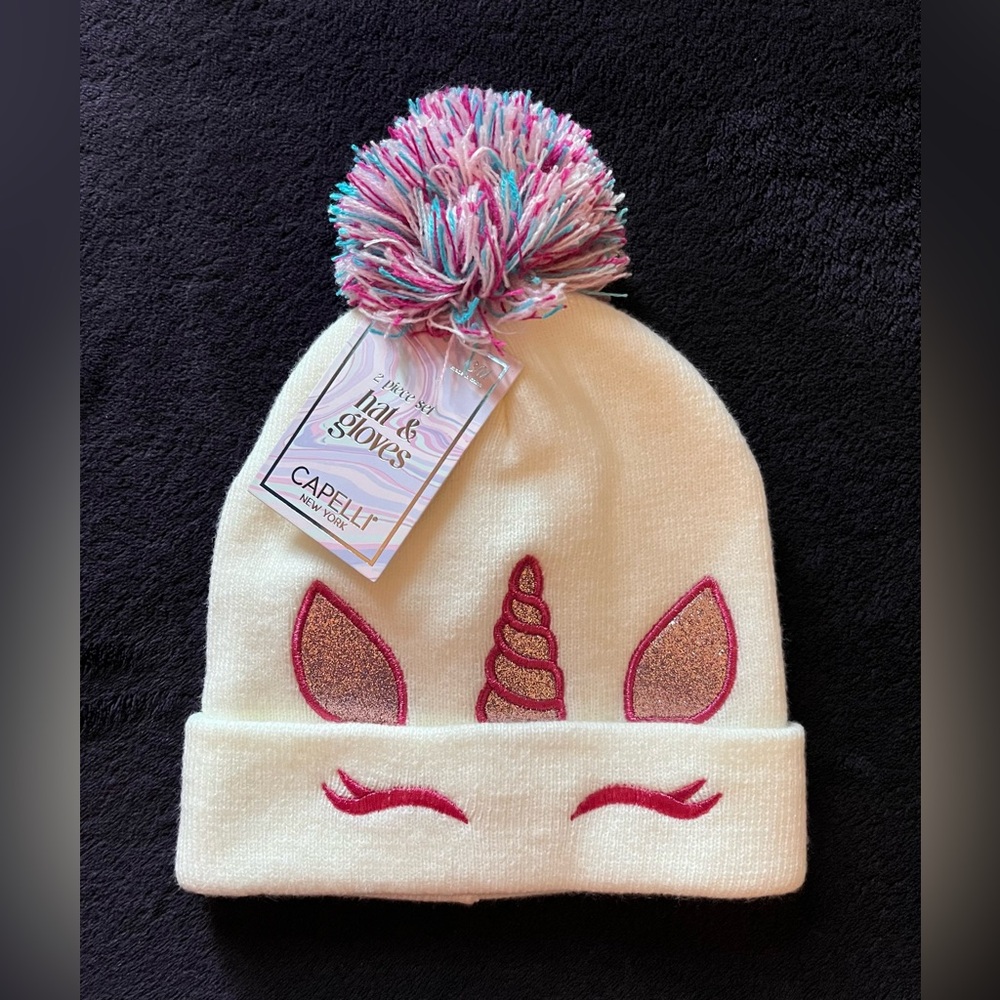 Toddler Hat / Gloves set